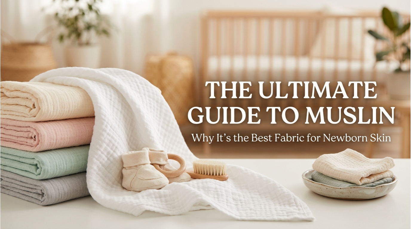 The Ultimate Guide to Muslin: Why It’s the Best Fabric for Newborn Skin