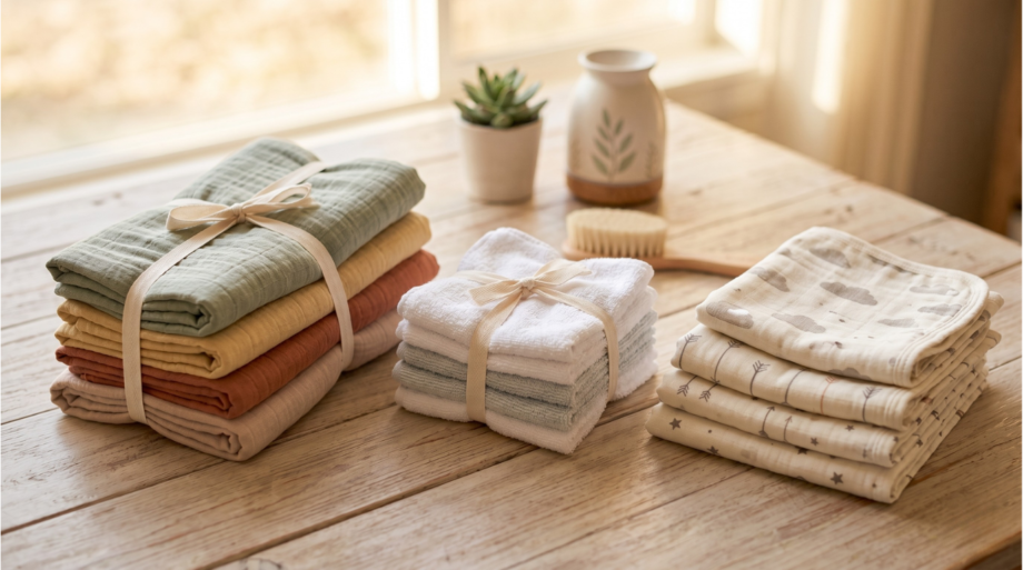 How Many Swaddles, Washcloths, and Burp Cloths Do You Actually Need?