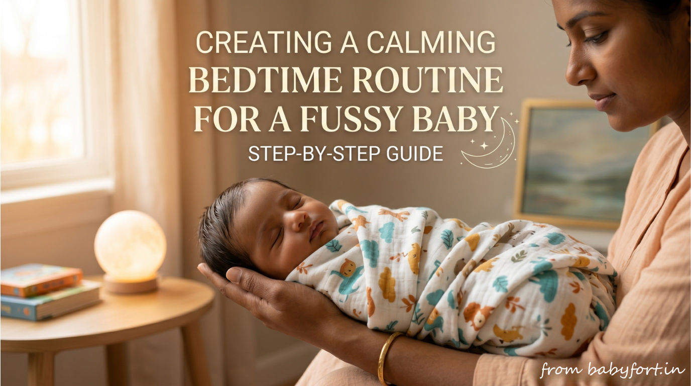 Creating a Calming Bedtime Routine for a Fussy Baby