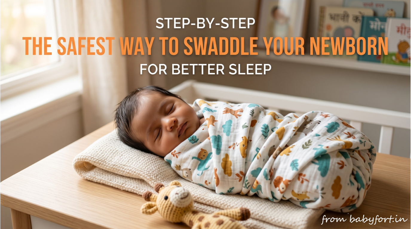 Step-by-Step: The Safest Way to Swaddle Your Newborn for Better Sleep